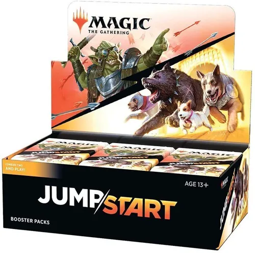 Magic Boosterdisplay Jumpstart - Adventures in the Forgotten Realms - TCG OVP Displays, spannende Jumpstart-Edition von Magic: The Gathering in englischer Sprache, ideal für Fantasy-Fans und Sammler.