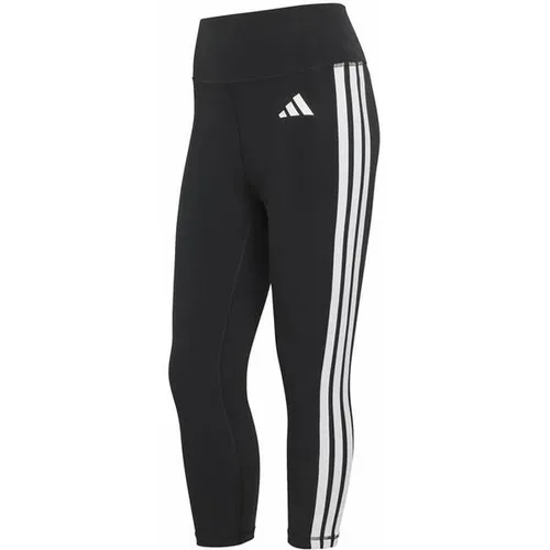 adidas OPT Tights Damen ¾ in Schwarz-Weiß, Größe XL in schwarz von adidas