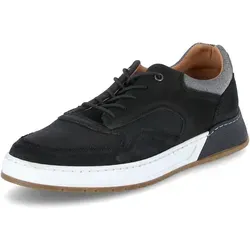 Bullboxer Herren Halbschuhe 423K20485A - Schwarz, Größe 42 - Elegante Halbschuhe für Herren von Bullboxer in Schwarz. Mit weichem Wechselfußbett und rutschhemmender Gummisohle ideal für den Alltag.