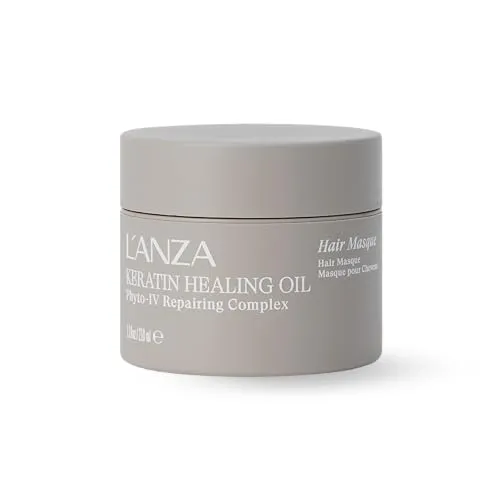 Lanza Keratin Healing Oil Intensive Hair Maske 210ml - Conditioner für stark angegriffenes Haar, spendet intensive Feuchtigkeit und verleiht strahlenden Glanz dank keratinangereichertem Öl.