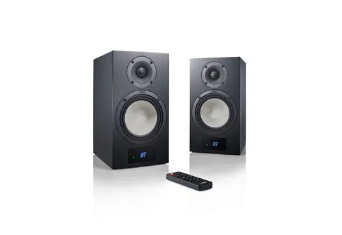 Canton Smart GLE 3 (2nd Gen) - Wireless Aktivlautsprecher - Schwarz - Lautsprecher & Subwoofer mit bester Klangqualität und elegantem Design für ein beeindruckendes Heimkino-Erlebnis. Einfache Installation und vielseitige Eingänge.