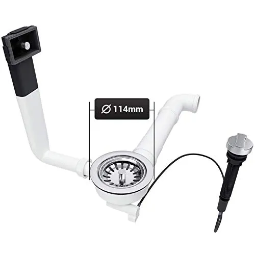 Siebkorb-Excenterventil Ø114 mm mit Raumschaffer