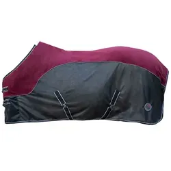 HKM Fliegendecke -Comfort- 155 cm rot|schwarz - Reit- & Pferdebedarf: Hochwertige Fliegendecke mit Fleece für optimalen Komfort und Schutz vor Insekten während des Reitens.