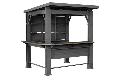 Keter Bar Gazebo Gartenpavillon mit Bartresen