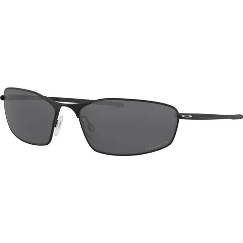Oakley Whisker OO4141 03 Sonnenbrille in schwarz von Oakley