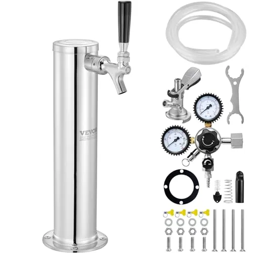 VEVOR Einzelhahn-Kegerator-Turm-Kit