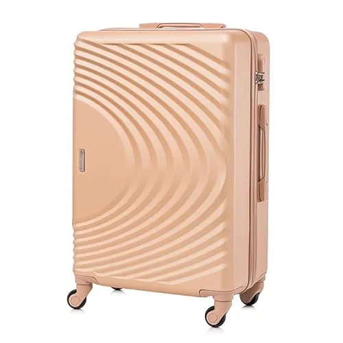 BETLEWSKI Handgepäck Koffer Hartschale SINOPE 56 cm - Koffer mit 4 drehbaren Rollen, 38 l Kapazität und sicherem Schloss, ideal für stressfreies Reisen mit geordneter Aufbewahrung.