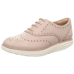 MBT Damen Schnürschuhe Boston WT - Beige - Größe 37 - Bequeme Damen Schnürschuhe in Beige, ideal für den Sommer. Mit Schnürung und einer Absatzhöhe von 3 cm bieten sie einen angenehmen Tragekomfort.
