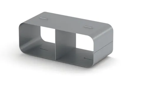 Naber COMPAIR STEEL flow® 150 Rohrverbinder aus verzinktem Stahl - Lüftungstechnik, robuster Rohrverbinder für Flachkanalrohre, passend für SF-VRO flex und SF-VRO, sorgt für optimale Luftverteilung.