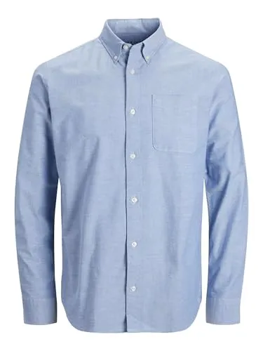 Produktbild JACK & JONES Herren Freizeit Hemd JPRBROOK Oxford Slim Fit