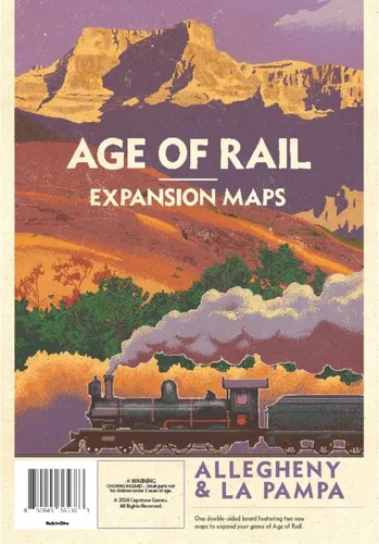 Age of Rail – Allegheny & La Pampa (Erweiterungskarten)