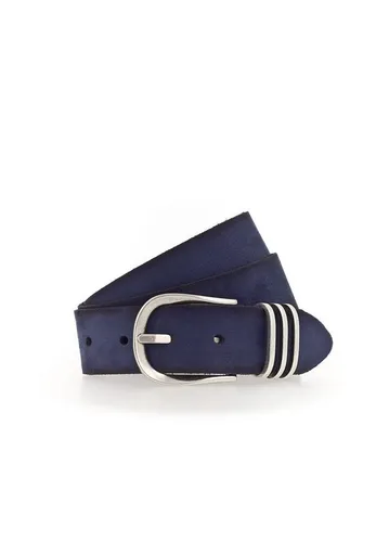 Tamaris Ledergürtel Essential Classics - Gürtel mit eleganter matt silberfarbener Dornschließe und samtiger Haptik, nachhaltig zertifiziert und ideal für stilvolle Outfits.