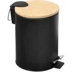 Produktbild Kesper Kosmetikeimer, Holz, Kunststoff, Bambus, 3 L, 24 cm, FSC 100%, Badaccessoires, Waschplatzzubehör, Kosmetik- & Abfalleimer