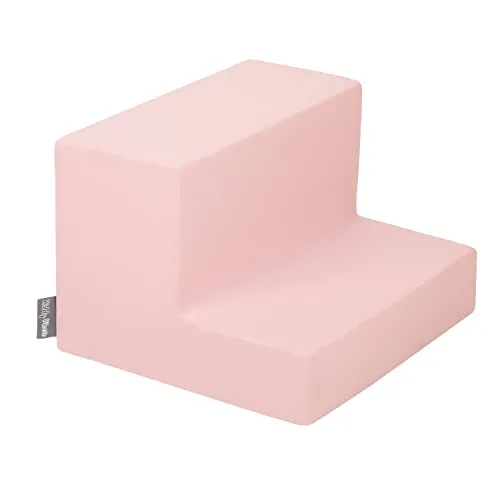 KiddyMoon Spielplatz Aus Schaumstoff Hindernisläufen, Element Stüfchen, Pink