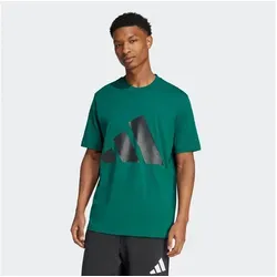 adidas Sportswear T-Shirt M BL SJ T grün XL - Herren-Shirt aus 100% Baumwolle, ideal für Sport und Freizeit, mit sportlichem Rundhalsausschnitt in Collegiate Green für einen lässigen Look.