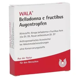 Belladonna E Fructibus Augentropfen 5X0.5 ml von WALA