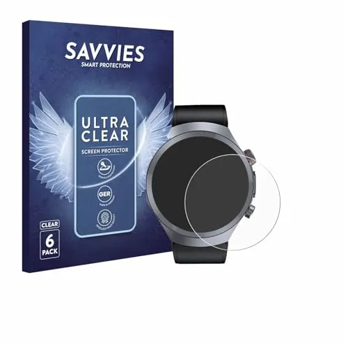 Savvies 6 Stück Schutzfolie für Knauermann Pro 3 Plus 2025 Displayschutz-Folie Ultra-Transparent
