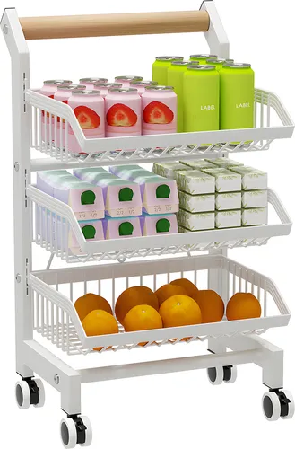 Küchenwagen Schwarz von Heikoeco