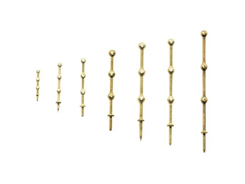 Krick Relingstütze 40mm 3 Durchzüge (10 Stück) #63056