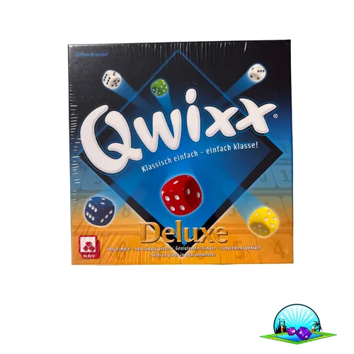 Qwixx Deluxe Gesellschaftsspiel Deutsch NBV - Neu in Folie