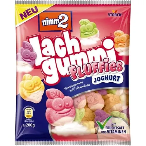 nimm2 Lachgummi Fluffies Joghurt, 14er Pack (14 x 200g)