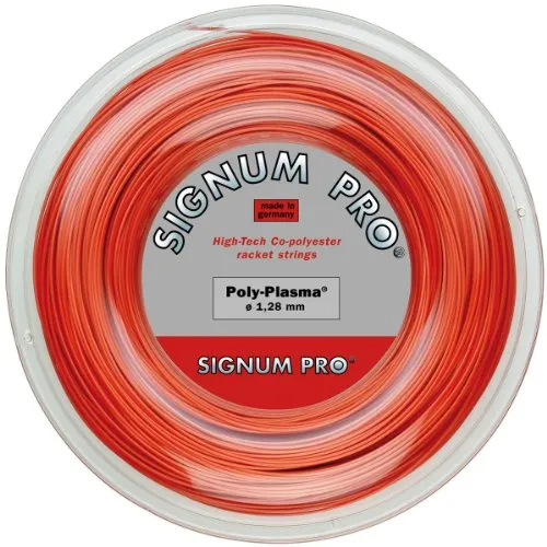 Signum Pro Poly Plasma Tennissaite 200 m, 1,23 mm in orange von SIGNUM PRO