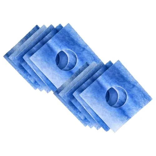vhbw 10x Filter kompatibel mit Limodor Limot Lüfter Serie F Typ D, LF, ELF Lüftungsgerät Badlüfter & Deckel-Umrüstsatz F/C