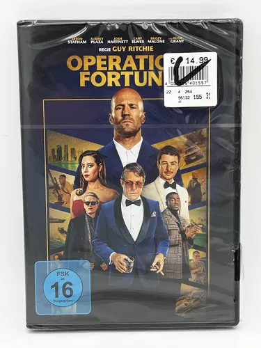 Operation Fortune DVD 2023 Jason Statham Guy Ritchie Neu OVP FSK 16