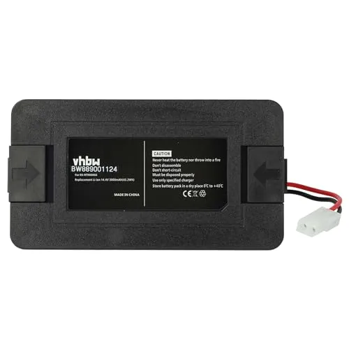 vhbw Akku kompatibel mit Rowenta Smart Force Essential RR694, RR697, RR6943WH Staubsauger Schwarz (3000mAh, 14,4V, Li-Ion)