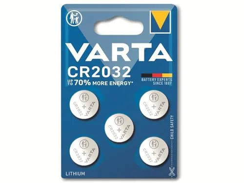 VARTA Batterie Electro.CR2032 5er Blister