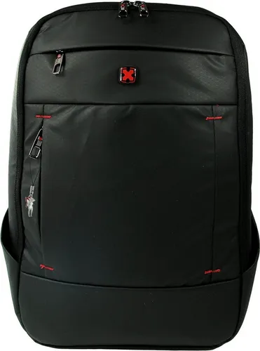 Travel N Meet Laptoprucksack - Hochwertiger Business- und Freizeitrucksack aus Kunstleder, ideal für Herren. Mit extra Tablet-Fach und gepolsterten Trägern für optimalen Komfort. Praktische Fächer und abwaschbare Oberfläche.