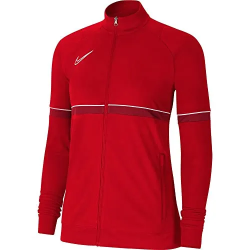 Nike Dri-FIT Academy Knit Jacke Rot XS für Frauen