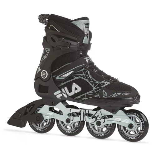 FILA Inline Skates Legacy Pro 84 - Agiler Skate für Herren - Inliner mit Aluminiumrahmen und 84mm Rollen für komfortables Skaten. Hoher Cuff und optimierte Luftzirkulation sorgen für besten Tragekomfort und Stabilität.