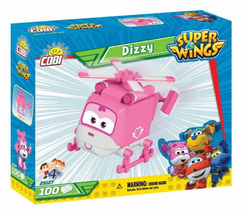 COBI 25127 DIZZY SUPER WINGS Hubschrauber Flugzeug SUPERWINGS Bausatz