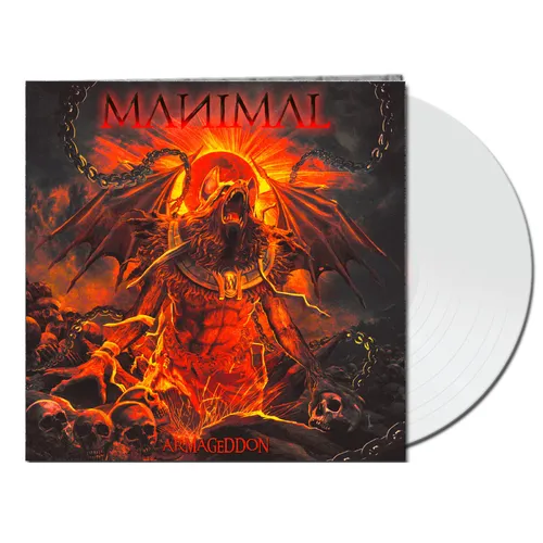 MANIMAL - Armageddon - limited White Vinyl LP - NEU NEW