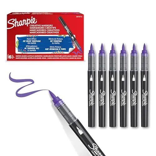 Sharpie ACRYLIC CREATIVE MARKER BRUSH TIP LILAC