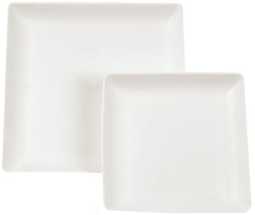 NATURE Star Zuckerrohr-Teller Eleganza quadratisch 220 mm 50 Stück