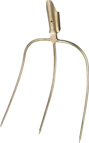 Heugabel 3 Zinken - Ballengabel, Dunggabel, Mistgabel - Grabegabeln & Forken, ideal für das einfache Aufnehmen und Transportieren von Heu oder Mist dank stabiler 3-Zinken-Konstruktion.