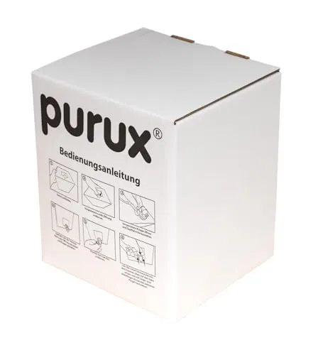 purux Wasserstoffperoxid 3% - 5 Liter, laborgeprüft - Laborchemikalien, hochreines Wasserstoffperoxid ohne Stabilisatoren, ideal für Anwendungen in Reinigung und Desinfektion.