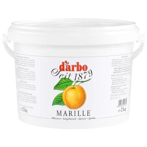 Darbo Naturrein Fruchtaufstrich Marille Aprikosen Konfitüre 2000g