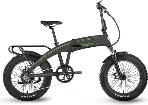 SachsenRAD E-Folding Bike F6 Safari - 20 Zoll Fatbike mit 85N.M Bafang Geländemotor, ideal für jedes Terrain und StVZO-zugelassen