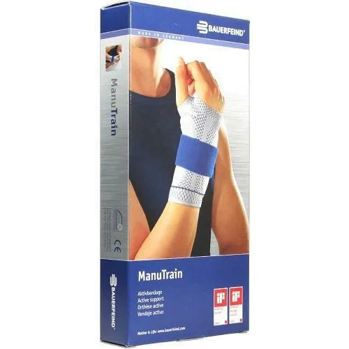 MANUTRAIN Handgelenkbandage links Gr.4 natur 1 St