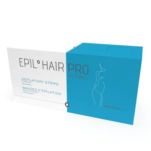 Epil Hair Pro Enthaarungs-Streifen, 1er Pack, (1x 250 Stück)