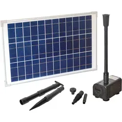 Heissner SP-1000 Solarmodul - Effizientes Solarpanel für Teiche - Pumpen: Solartechnologie für Teiche, Eco Power für nachhaltige Energieversorgung und maximale Fördermenge von 501 - 1.000 l/h.
