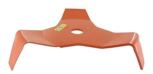 GREENSTAR – 3-Zahn-Bürstenschneiderklinge – spezielles Mulchen – Schnittbreite: 300 mm – Dicke 4 mm – Bohrung – 25,4 mm