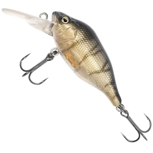 Fox Rage 50mm 7g Funk Bug SR UV - Wobbler Crankbait, Farbe:Striped Shiner