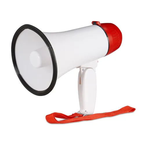 Megafon Stadion Bullhorn Mini-Megaphon 200 m Reichweite - Sonstige, kompaktes und leichtes Design für einfache Handhabung, ideal für Veranstaltungen und Sportevents.