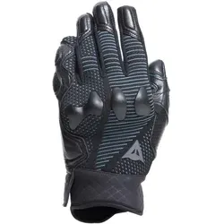 Dainese Unruly Ergo-Tek Damen Motorradhandschuhe, schwarz-blau, Größe XL - Hochwertige Motorradhandschuhe mit reflektierenden Einsätzen und Leder-Handflächenverstärkung für optimalen Schutz und Komfort beim Fahren.