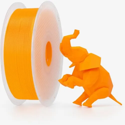 Bambu Lab A00-A1-1.75-1000-SPL PLA Basic Filament 1.75 mm 1000 g Kürbisorange - Hochwertiges PLA Basic Filament von Bambu Lab in Kürbisorange, ideal für präzise 3D-Drucke. Mit einem Durchmesser von 1.75 mm und 1000 g Gewicht sorgt es für zuverlässige Ergebnisse.