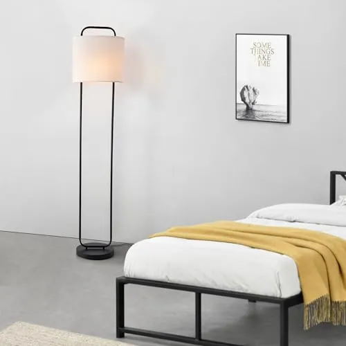 lux.pro Stehleuchte Meløy 162cm - Elegante Standleuchte für Wohnzimmer - Standleuchten & Deckenfluter - Modernes Design mit stabilem Stand, ideal für Wohnzimmer, Büro oder Schlafzimmer. Einfache Bedienung dank Fußschalter.